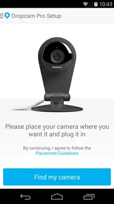 Dropcam android App screenshot 0